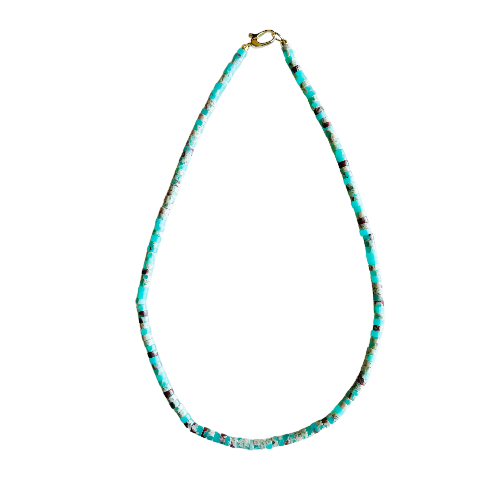 The Sullivan Heishi Gemstone Necklace