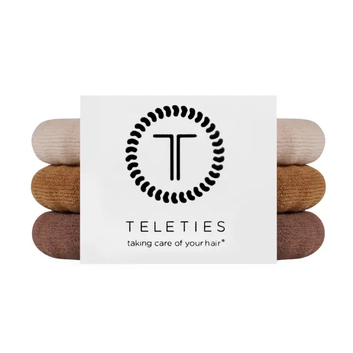Espresso Yourself Small Nylon Hair Ties