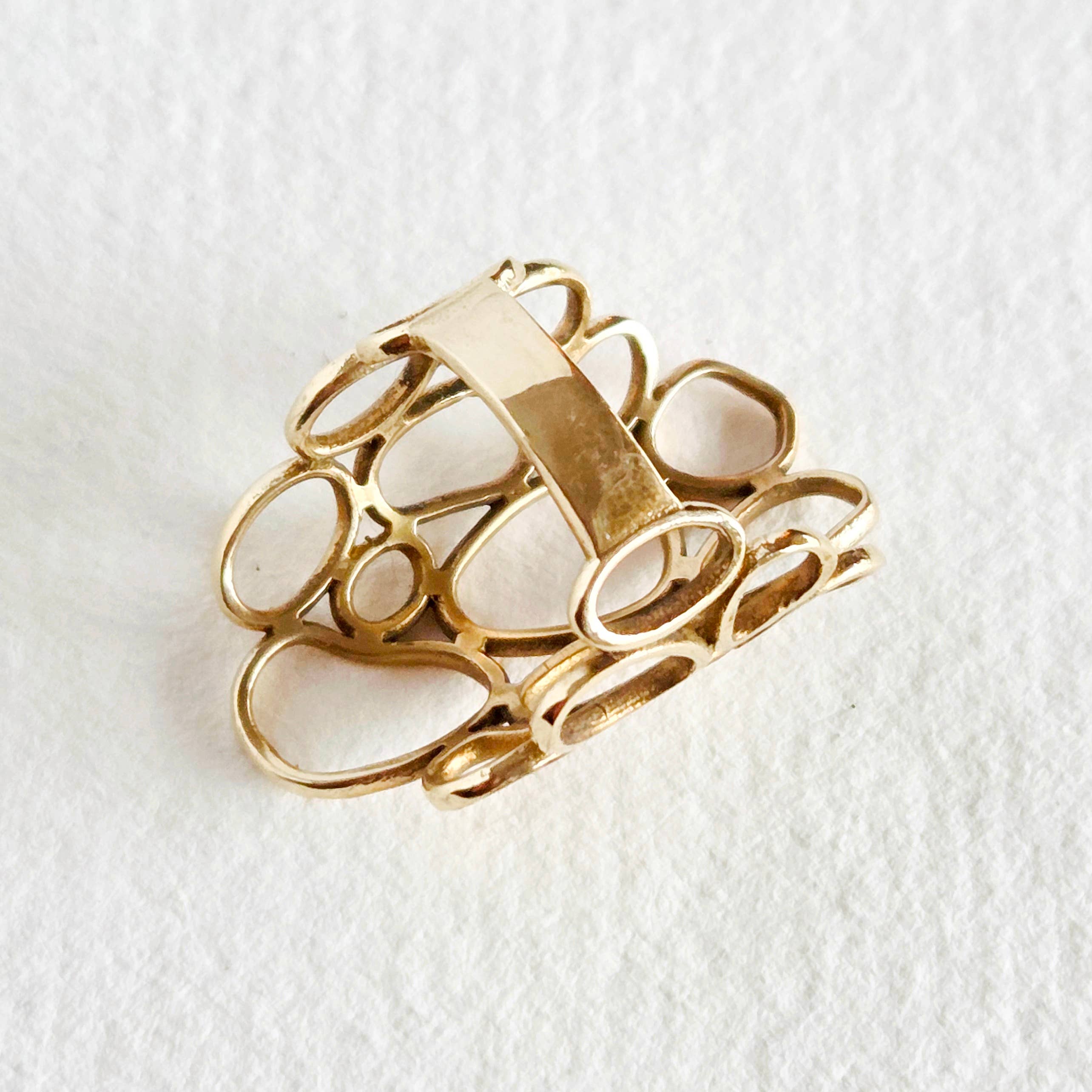 Freeform Orbs Ring