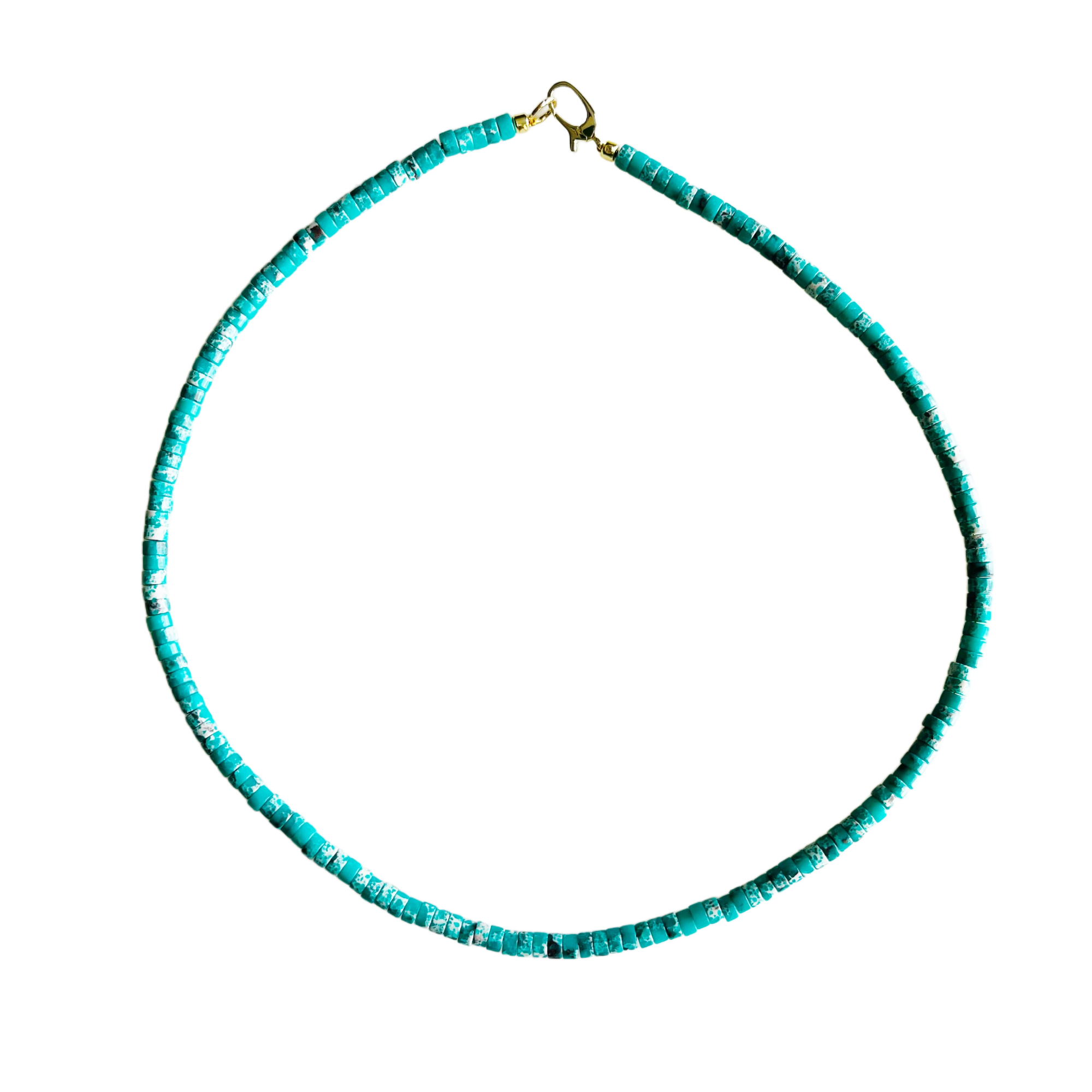 The Sullivan Heishi Gemstone Necklace