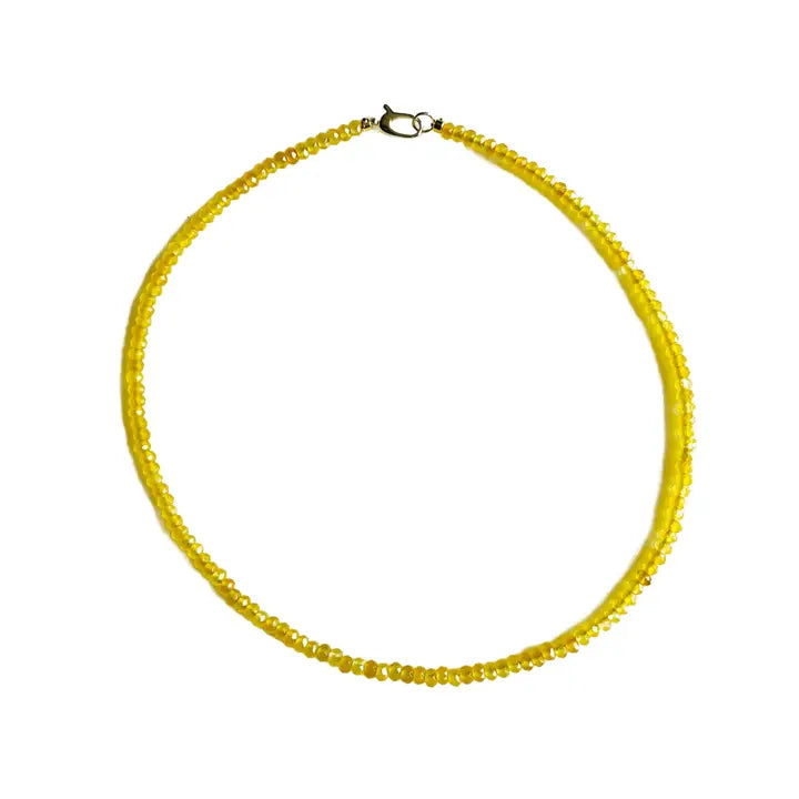 Dainty Candy Gemstone Necklace