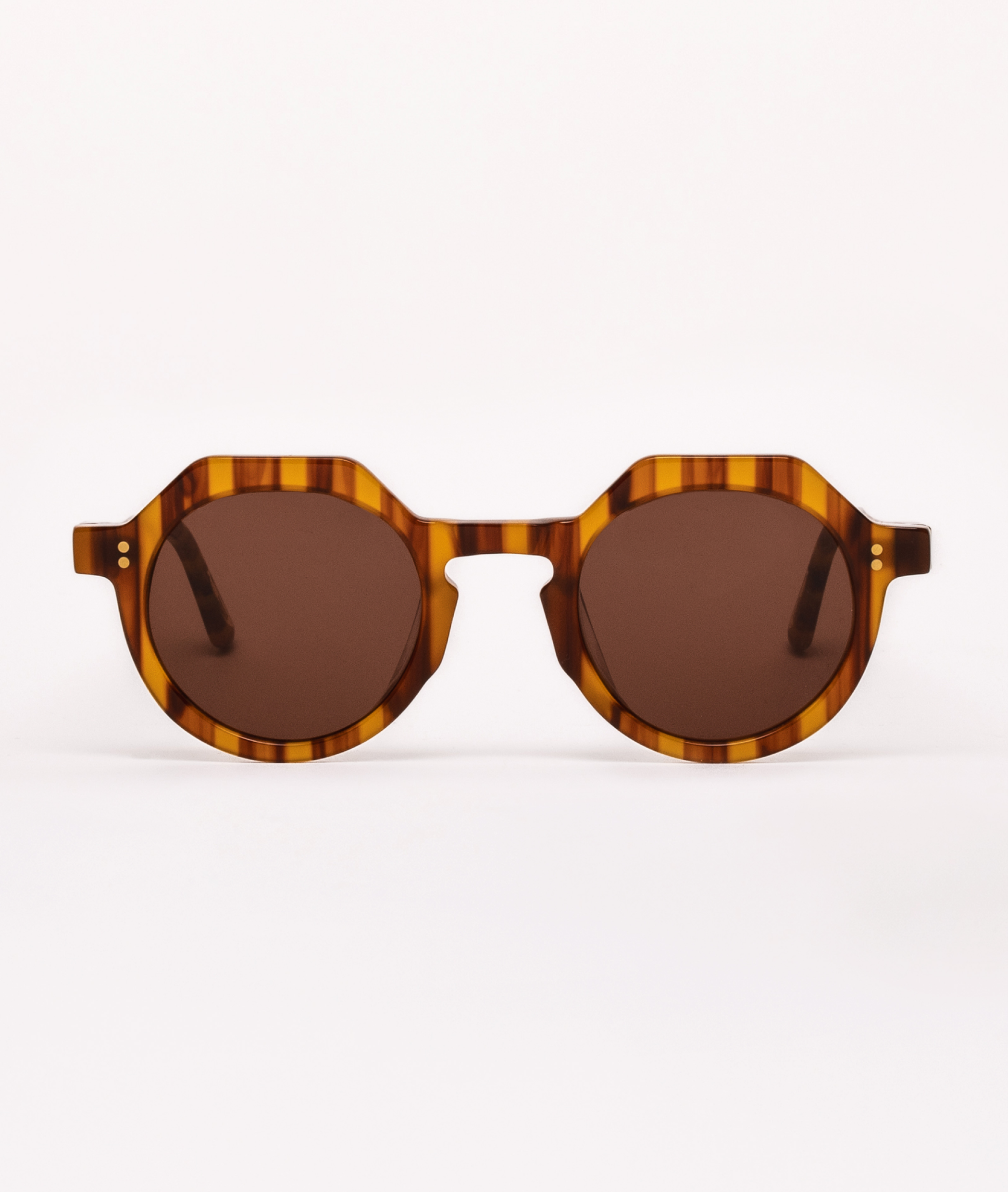 Georgie - Match Play Striped Sunglasses