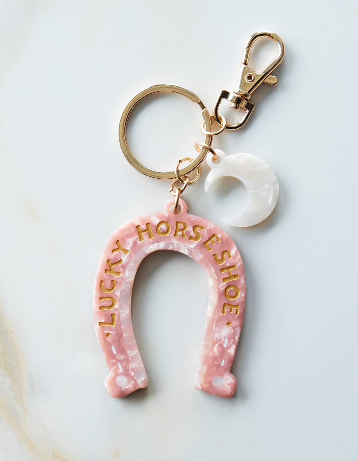 Lucky Bag Charm | Horseshoe