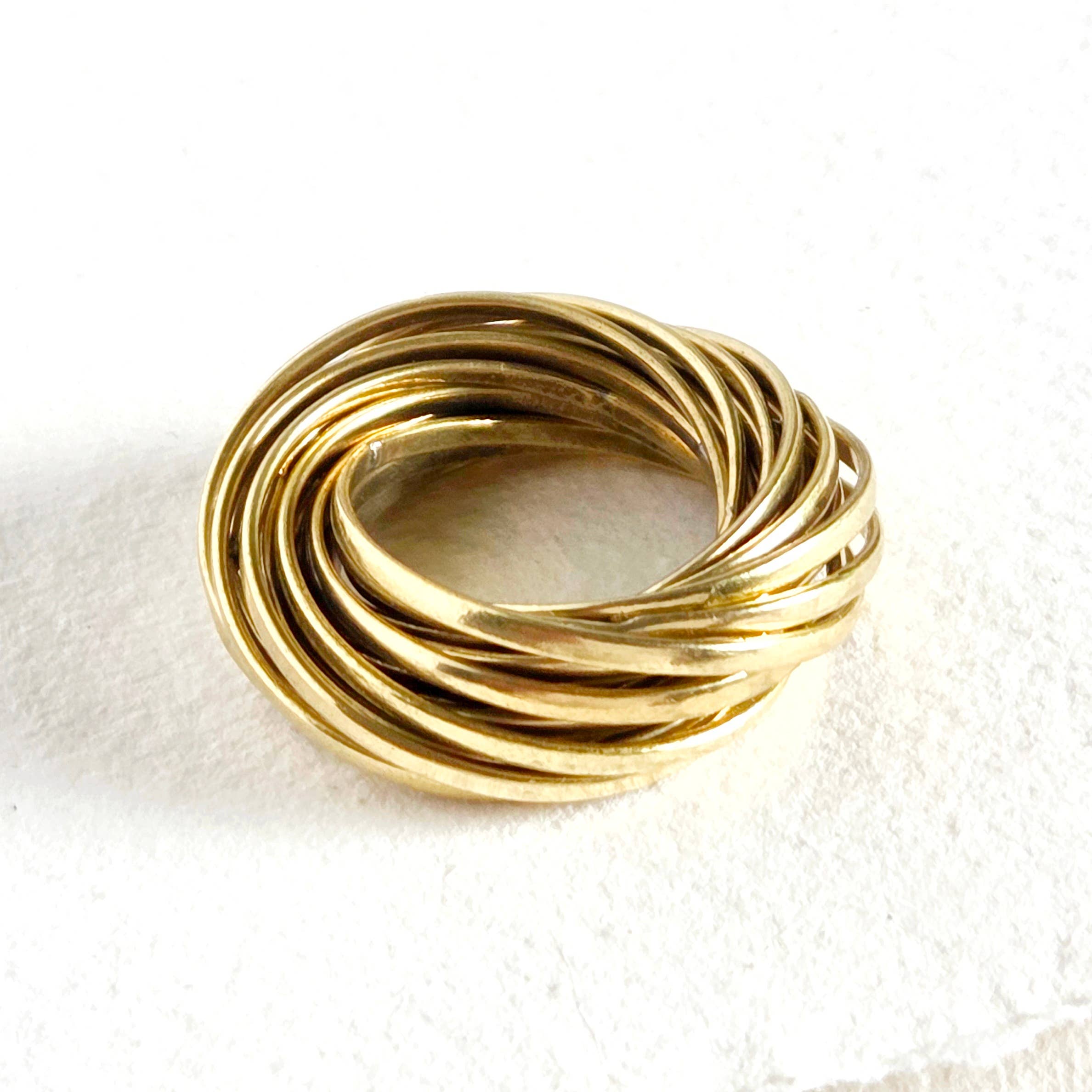 12 Band Infinity Ring