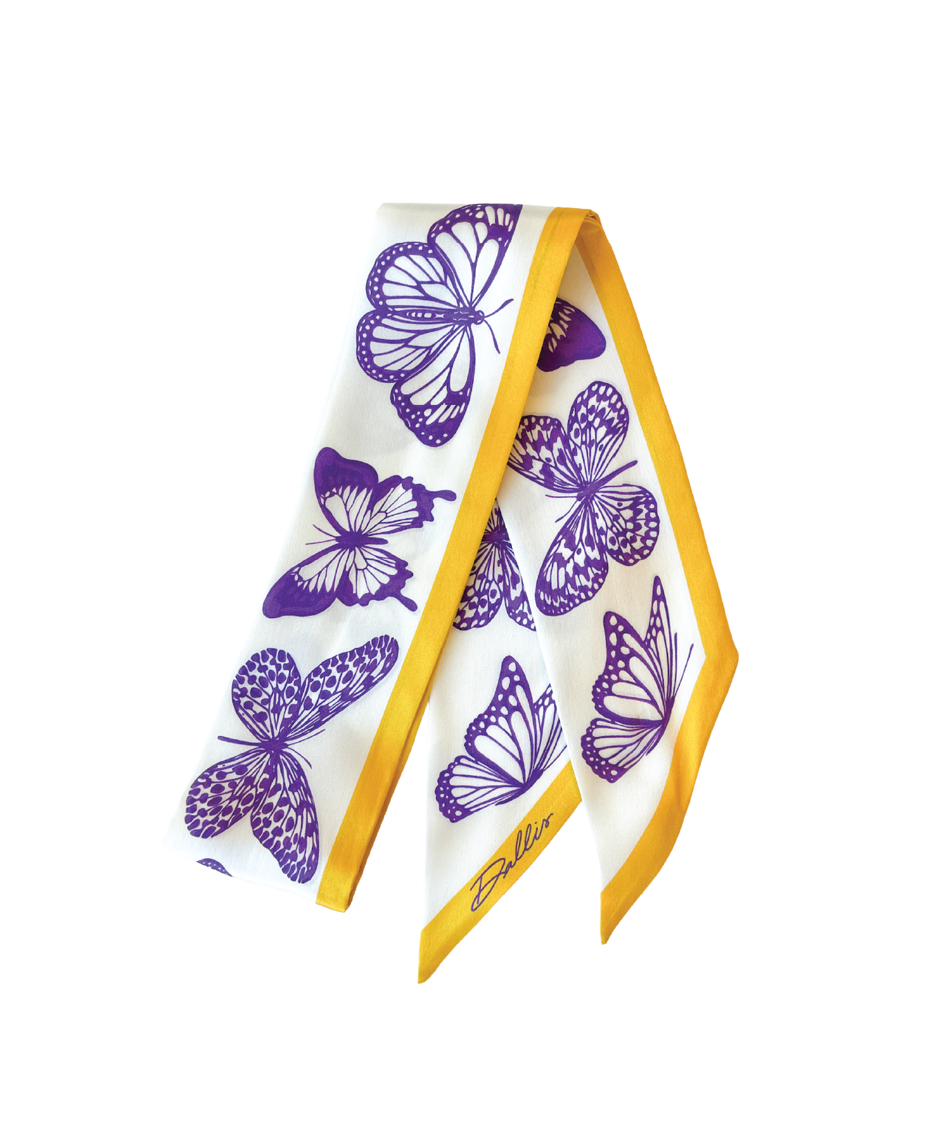 The Mariposa Twilly in Purple &amp; Gold