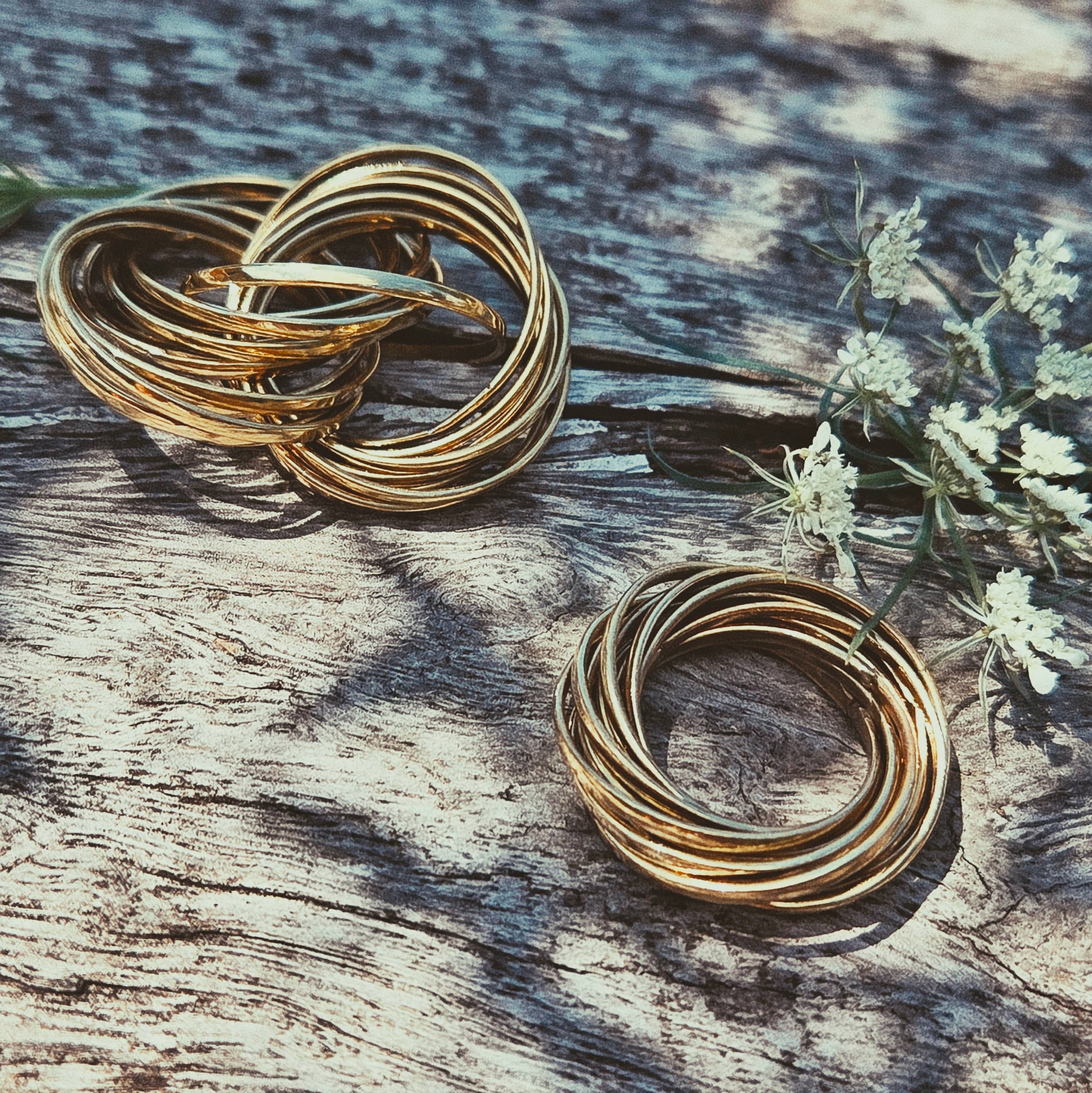 12 Band Infinity Ring