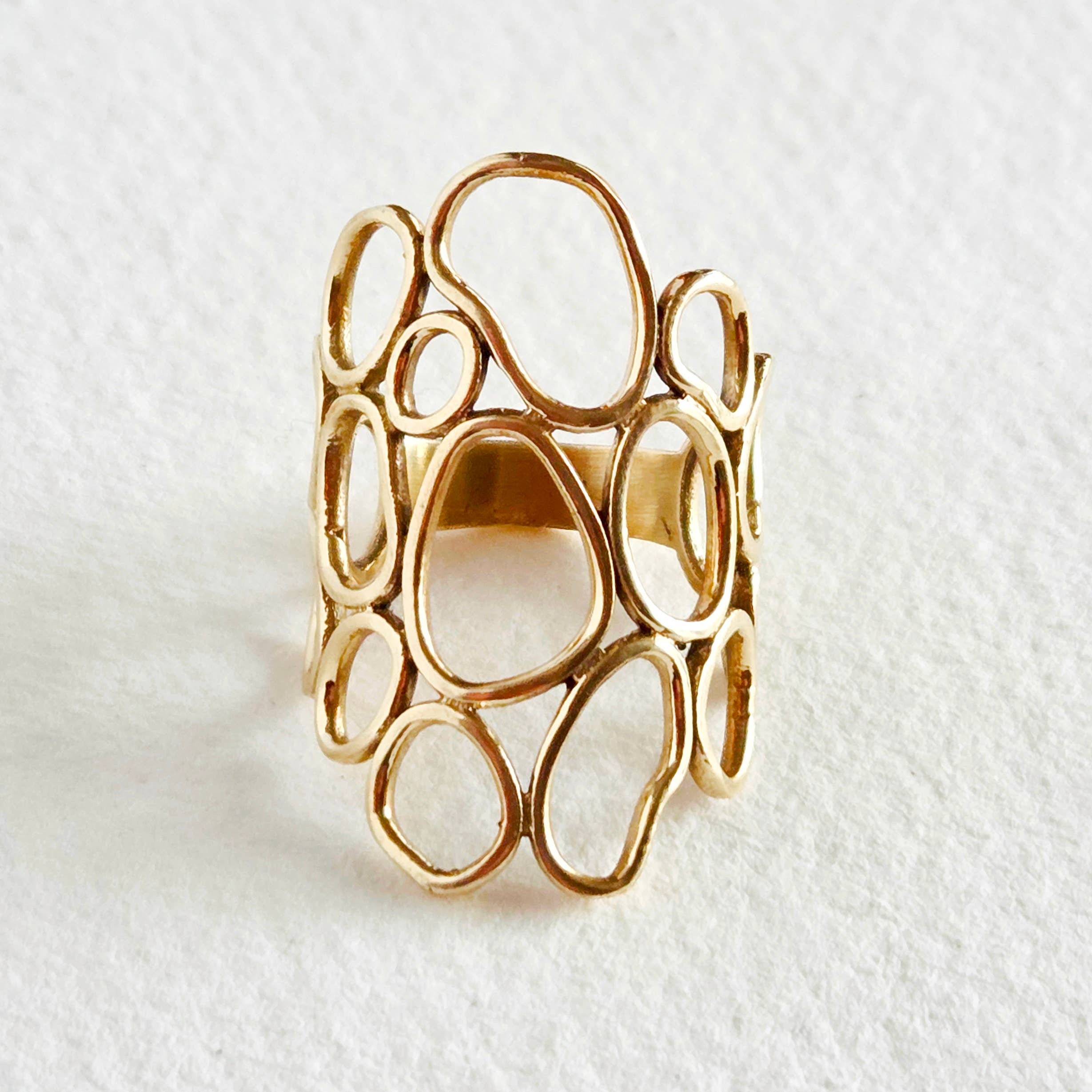 Freeform Orbs Ring