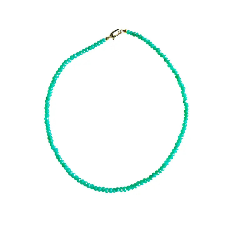 Dainty Candy Gemstone Necklace
