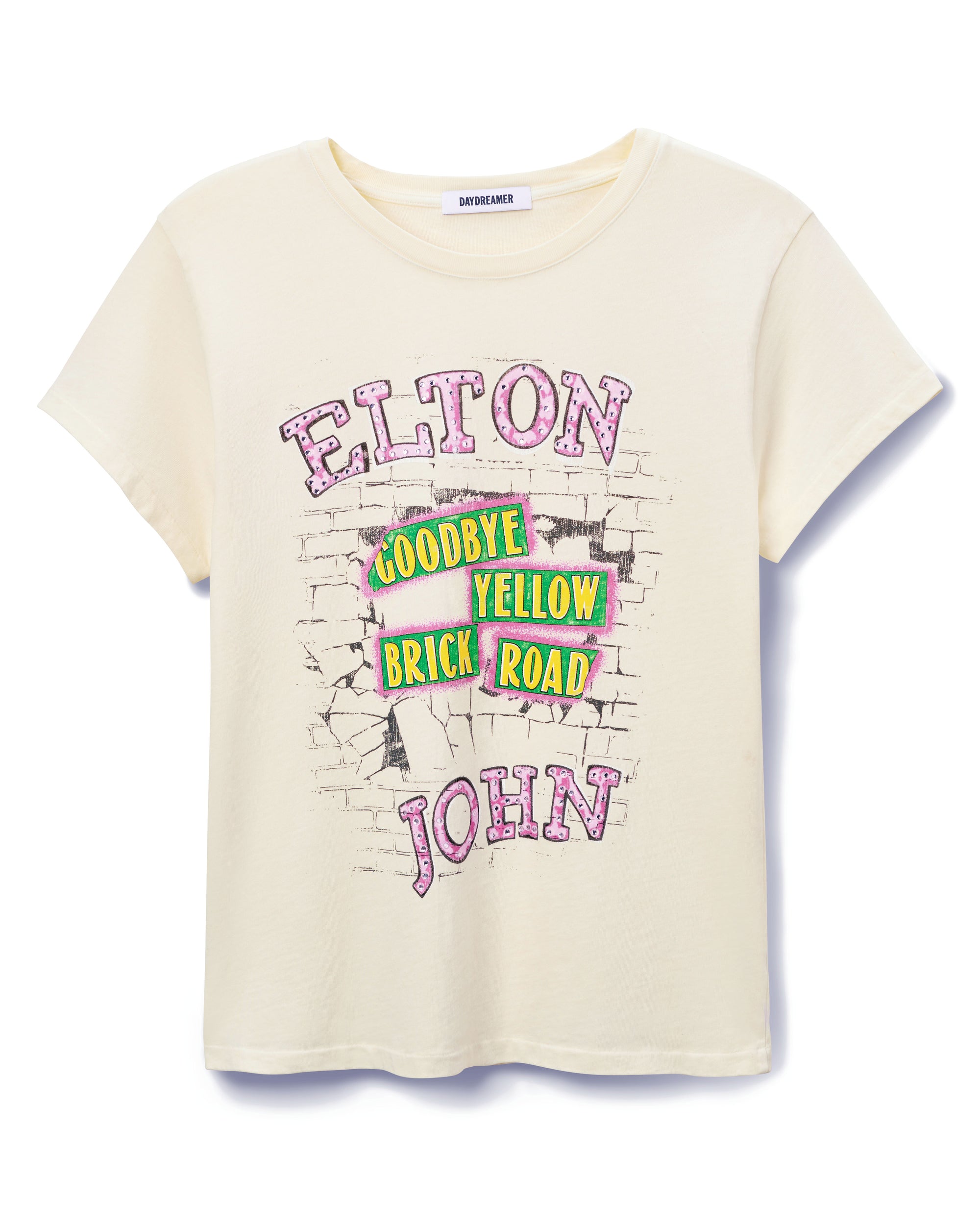 Elton John Goodbye Yellow Brick Road Tour Tee