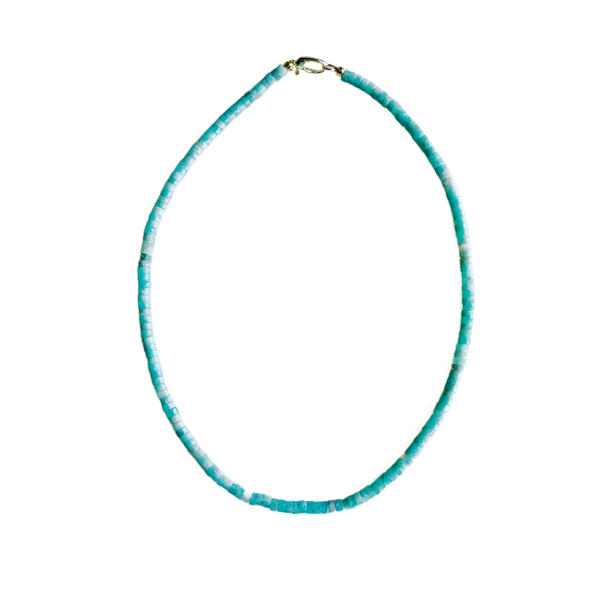 The Sullivan Heishi Gemstone Necklace