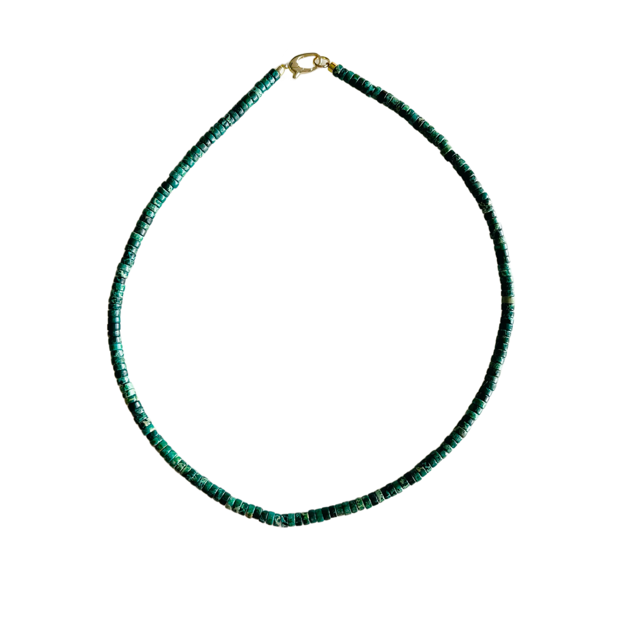 The Sullivan Heishi Gemstone Necklace