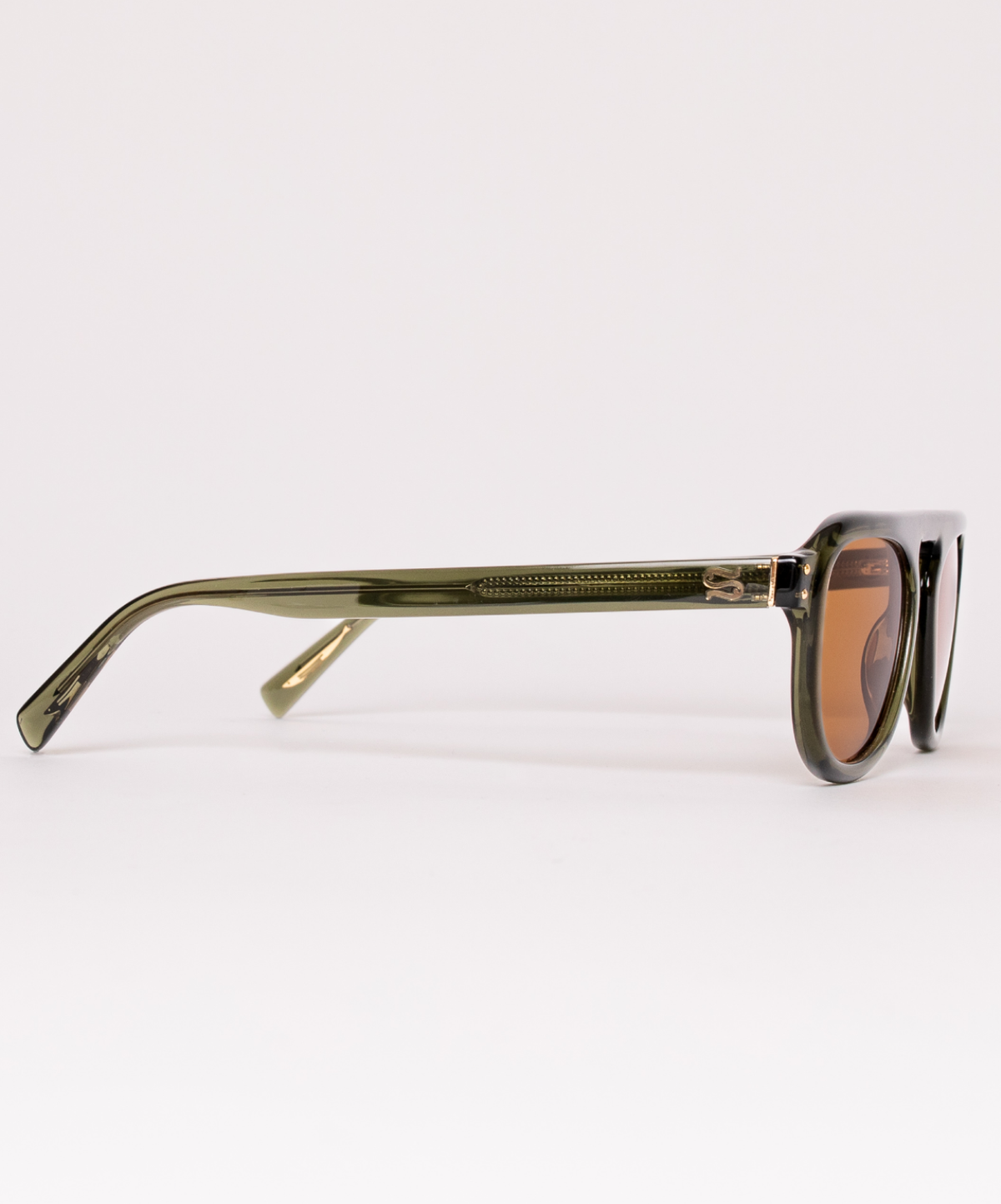 SARDINE - Stevie - Amber Dip Sunglasses