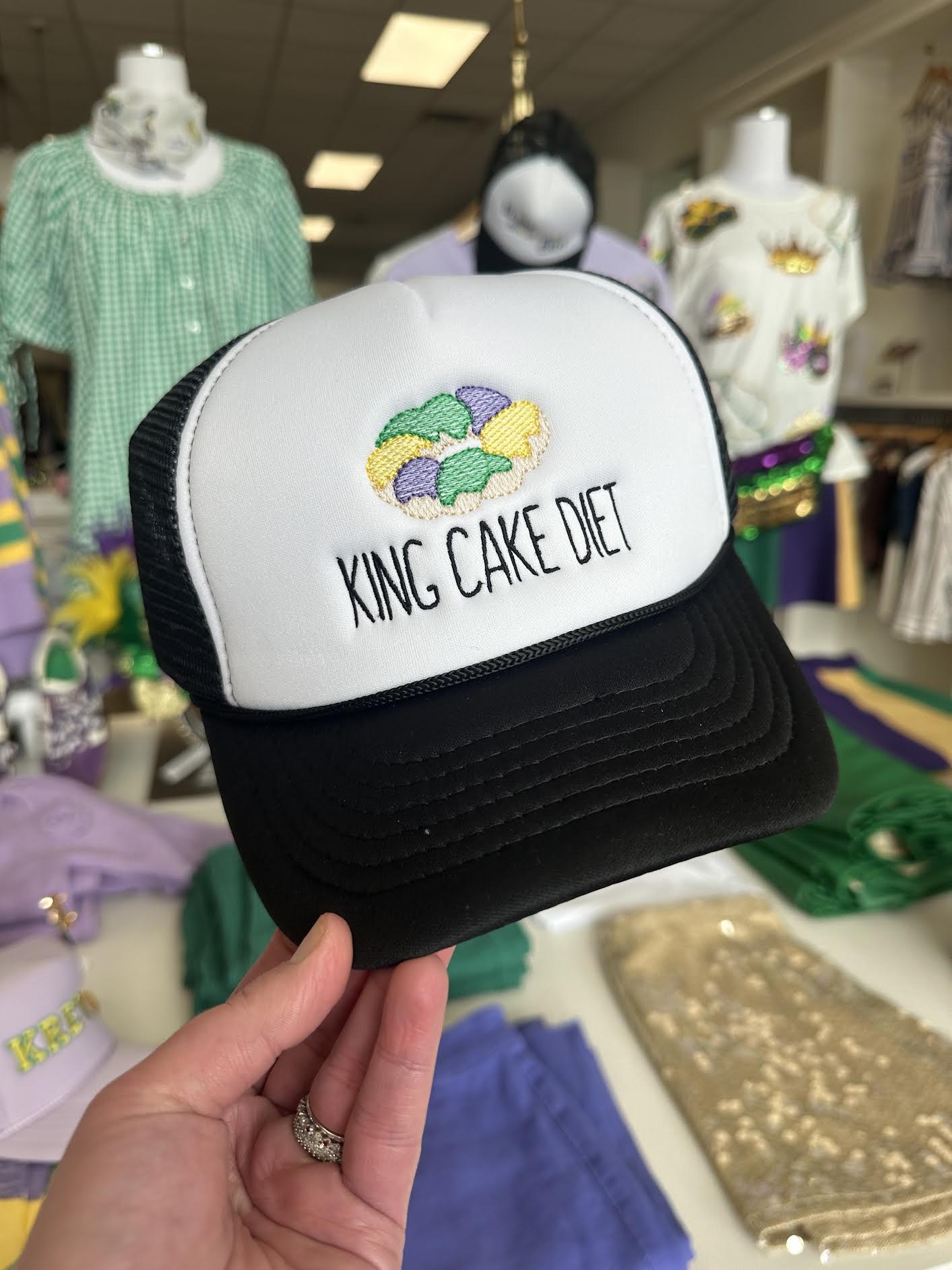 King Cake Diet Hat